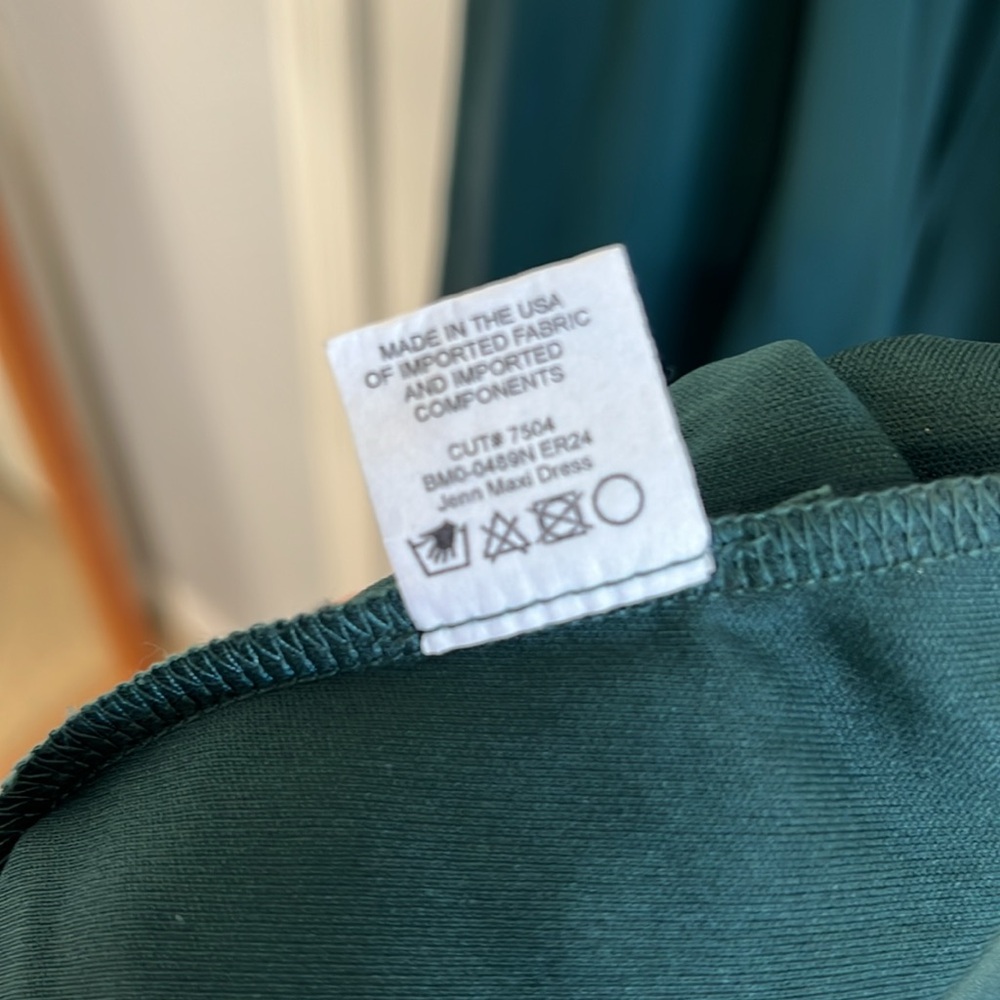Show Me Your MuMu Teal Maxi Dress - Picture 14 of 14